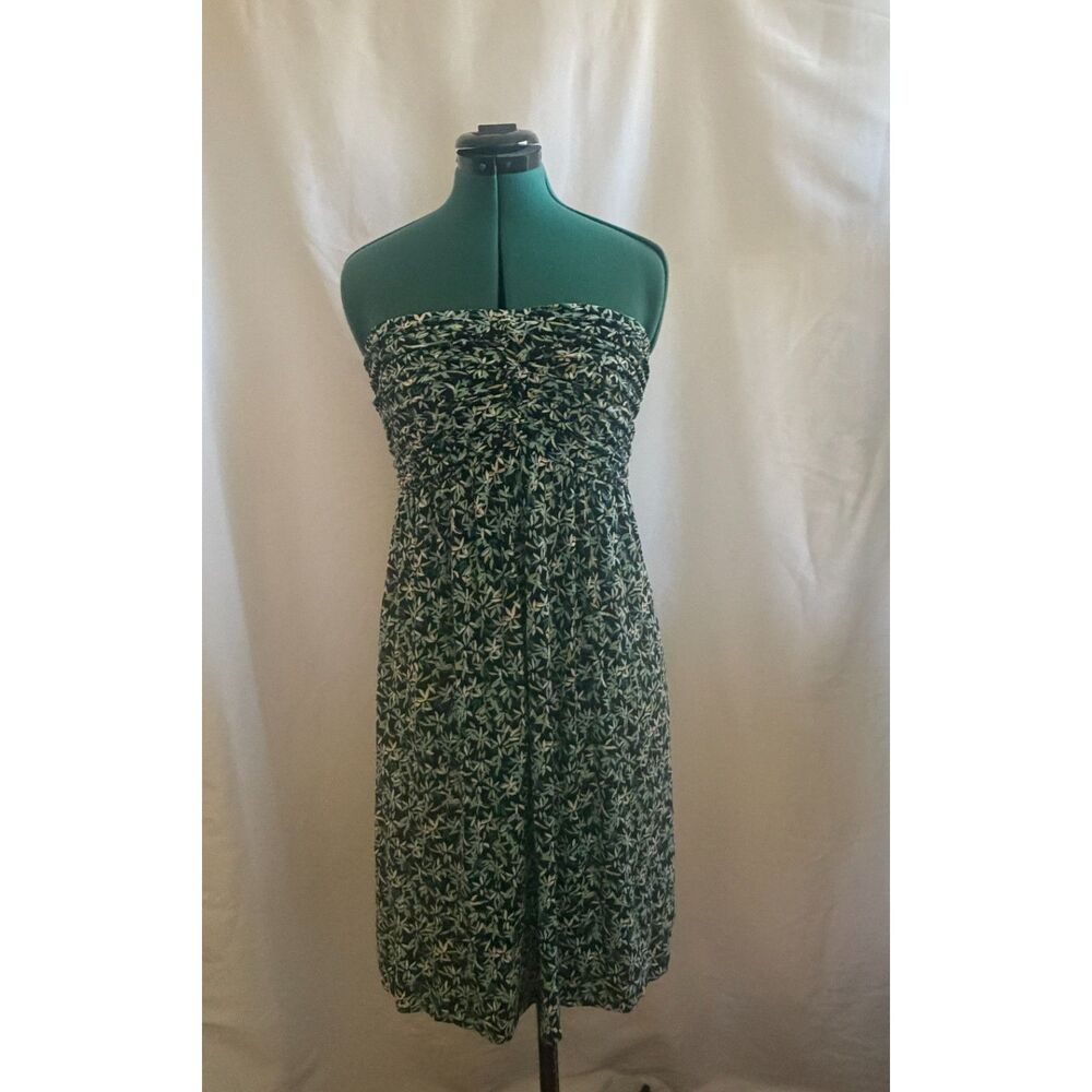 Soma printed strapless dress. Size large